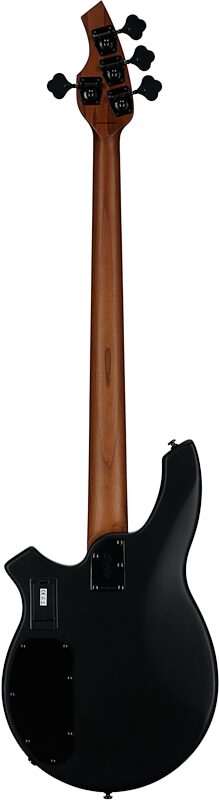 open zoom image for Sterling by Music Man Bongo Electric Bass, Stealth Black, Rosewood Fretboard, Full Straight Back