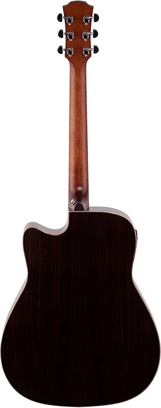 open zoom image for Yamaha A1R Acoustic-Electric Guitar, Tobacco Brown Sunburst, Full Straight Back