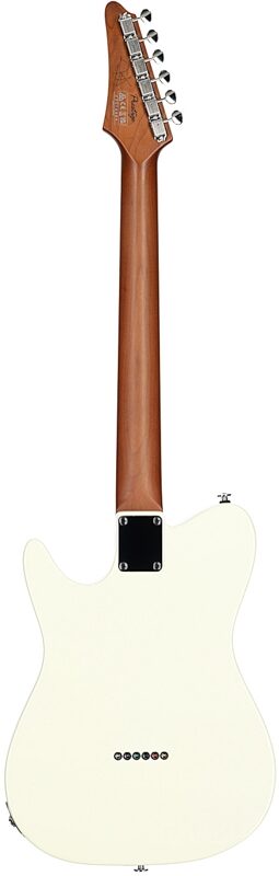 open zoom image for Ibanez FLATV2 Josh Smith Signature Electric Guitar (with Case), Mint Sand, Full Straight Back