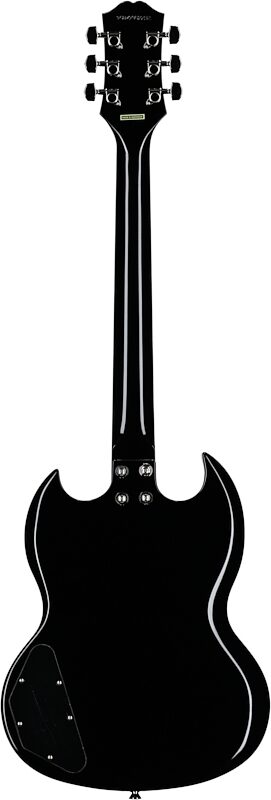 open zoom image for Epiphone SG Tribute Plus Electric Guitar, Ebony Burst, Full Straight Back