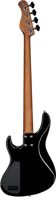 open zoom image for Sadowsky MetroExpress MS4 Modern Electric Bass, Morado Fingerboard (with Gig Bag), Black, Full Straight Back
