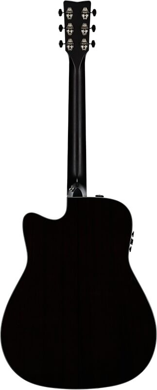 open zoom image for Yamaha TAG3 C TransAcoustic Dreadnought Acoustic-Electric Guitar (with Bag), Natural, Full Straight Back
