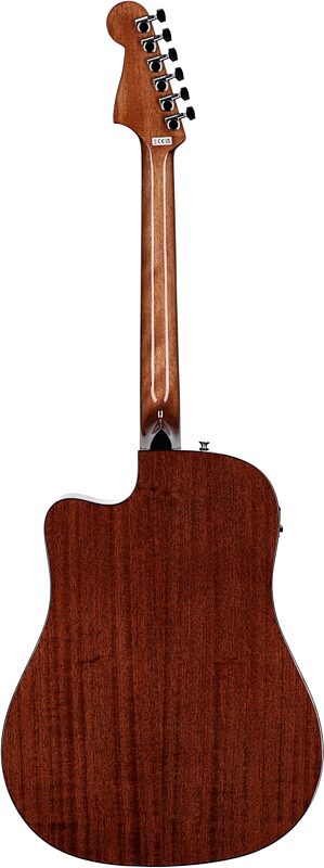 open zoom image for Fender California Standard Redondo CE Dreadnought Acoustic-Electric Guitar, Natural, Full Straight Back