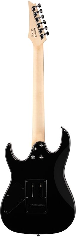 open zoom image for Ibanez GRX70QA Electric Guitar, Transparent Black Sunburst, Full Straight Back
