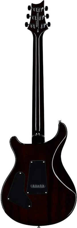 open zoom image for PRS Paul Reed Smith SE Custom 24 Electric Guitar (with Gig Bag), Exclusive Orange Tiger Smokeburst, Full Straight Back