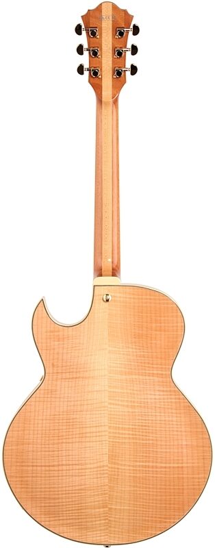 open zoom image for Ibanez LGB30 George Benson Electric Guitar (with Case), Natural, Open Box (Very Good), Full Straight Back
