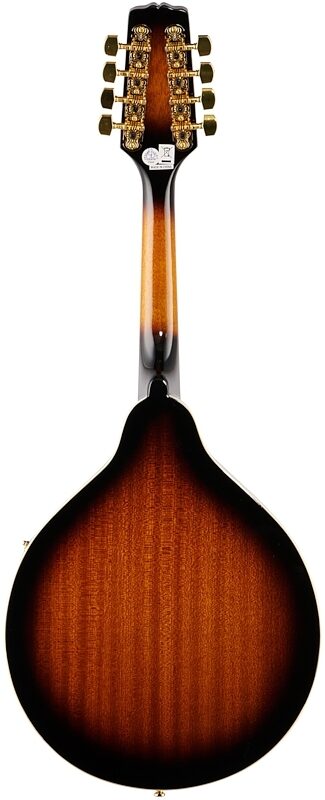 open zoom image for Epiphone MM-30S A-Style Mandolin, Antique Sunburst, Full Straight Back