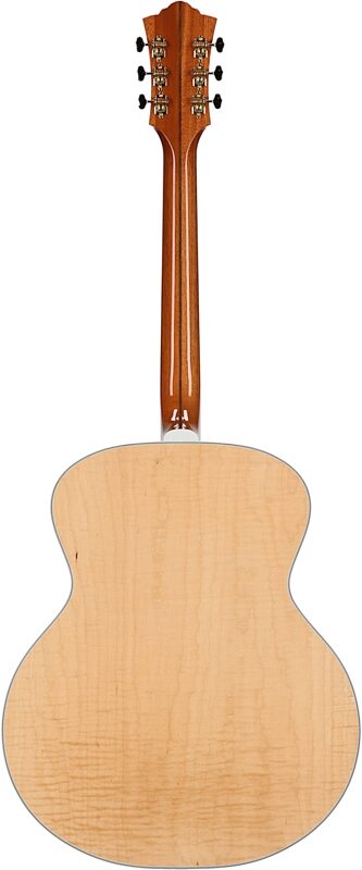 open zoom image for Guild F-55E Jumbo Maple Acoustic-Electric Guitar (with Case), Natural, Full Straight Back