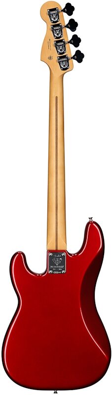 open zoom image for Fender 75th Anniversary Player II Precision Electric Bass, with Maple Fingerboard, Candy Apple Red, Full Straight Back