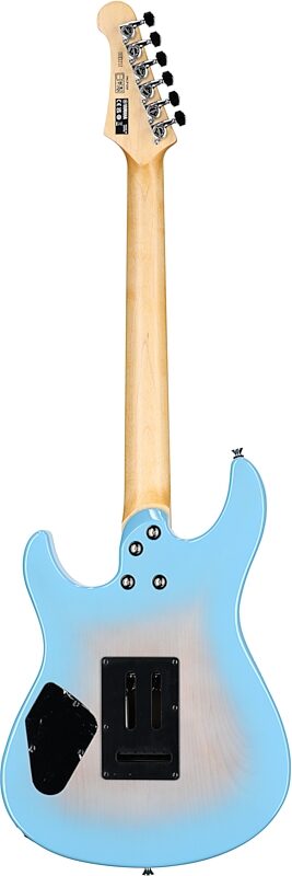 open zoom image for Yamaha Pacifica Professional PACP12M Electric Guitar, Maple Fretboard (with Case), Beach Blue Burst, Full Straight Back