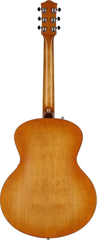open zoom image for Godin 5th Avenue Jumbo P-Rail Archtop Electric Guitar, Harvest Gold, Full Straight Back