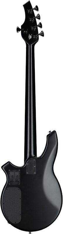 open zoom image for Ernie Ball Music Man Bongo 5HH Electric Bass, 5-String (with Case), Stealth Black, Ebony Fretboard, Full Straight Back