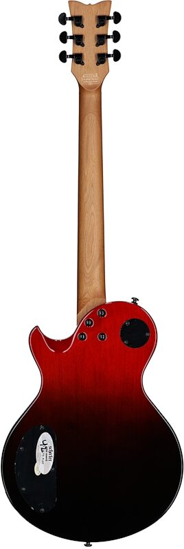 open zoom image for Schecter Solo II Standard Electric Guitar, Blood Burst, Full Straight Back