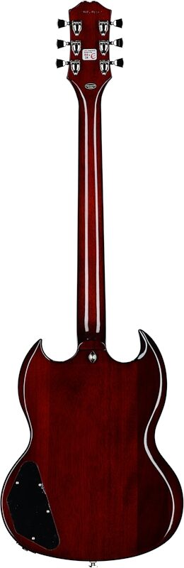 open zoom image for Epiphone SG Modern Figured Electric Guitar, Mojave Burst, with Gig Bag, Full Straight Back