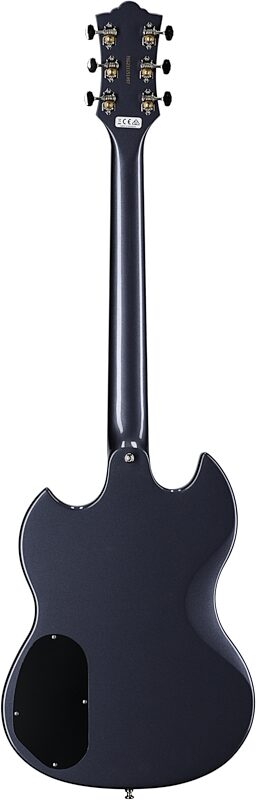 open zoom image for Guild Polara Deluxe Electric Guitar, Canyon Dusk, Full Straight Back