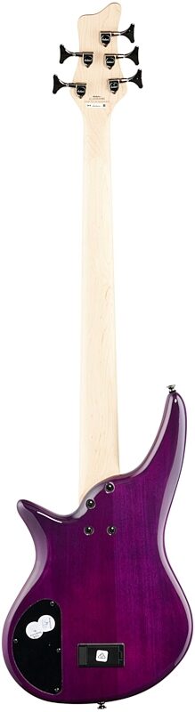 open zoom image for Jackson JS3QV Spectra Electric Bass, 5-String (with Laurel Fingerboard), Purple Phaze, Open Box (Very Good), Full Straight Back