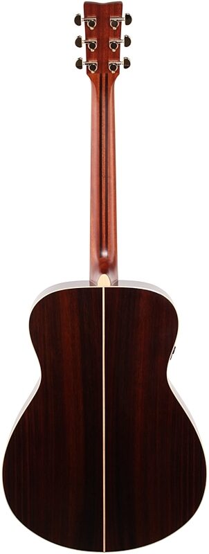 open zoom image for Yamaha LS-TA TransAcoustic Acoustic-Electric Guitar (with Gig Bag), Brown Sunburst, Full Straight Back