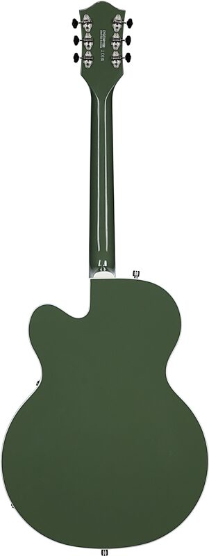 open zoom image for Gretsch G5420T Electromatic Hollowbody Electric Guitar, Two-Tone Anniversary Green, Full Straight Back