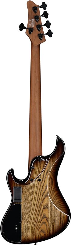 open zoom image for Ibanez MDM1305 Mode Electric Bass, 5-String (with Gig Bag), Natural Stained Amber, Full Straight Back