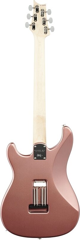 open zoom image for PRS Paul Reed Smith John Mayer Silver Sky Electric Guitar, Maple Fretboard (with Gig Bag), Midnight Rose, Open Box (Very Good), Full Straight Back