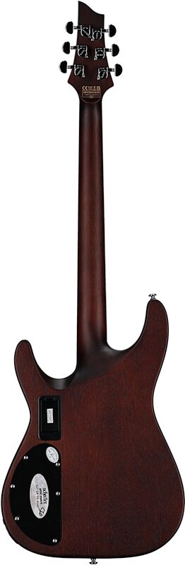 open zoom image for Schecter C-1 EA Classic Electric Guitar, Satin Vintage Pelham Blue, Open Box (Good), Full Straight Back