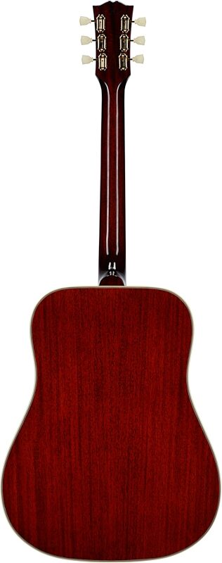 open zoom image for Epiphone Inspired by Gibson Custom 1960 Hummingbird Acoustic-Electric Guitar (with Case), Heritage Cherry Sunburst, Full Straight Back