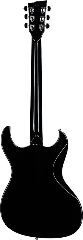 open zoom image for Dunable Gnarwhal DE Electric Guitar (with Gig Bag), Black Gloss, Full Straight Back
