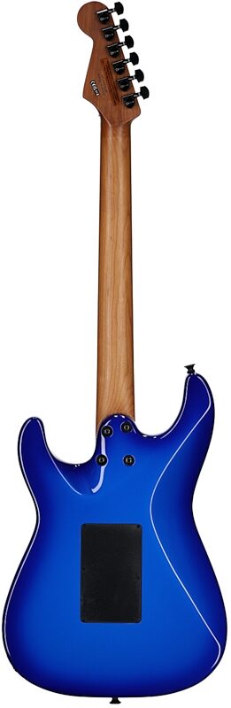 open zoom image for Charvel Pro-Mod So-Cal Style 1 HH FR Electric Guitar, Chameleon Blue Burst, Full Straight Back