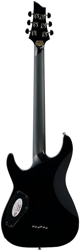 open zoom image for Schecter C-1 Blackjack Electric Guitar, Gloss Black, Full Straight Back