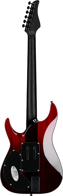 open zoom image for Schecter Reaper 6 FRS Elite Electric Guitar, Blood Burst, Full Straight Back