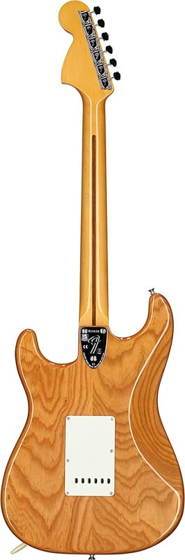 open zoom image for Fender American Vintage II 1973 Stratocaster Electric Guitar, Rosewood Fingerboard (with Case), Aged Natural, Full Straight Back