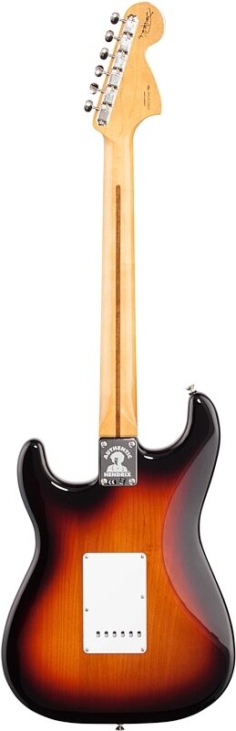open zoom image for Fender Jimi Hendrix Stratocaster Electric Guitar, 3-Color Sunburst, Full Straight Back
