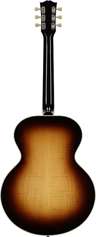 open zoom image for Gibson J-185 Original Acoustic-Electric Guitar (with Case), Vintage Sunburst, Full Straight Back