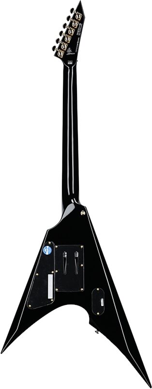 open zoom image for ESP LTD MSV-1 Mike Schleibaum Electric Guitar (with Case), Black, Open Box (Very Good), Full Straight Back