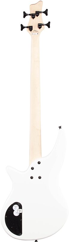 open zoom image for Jackson JS2 Spectra Electric Bass, Snow White, Full Straight Back