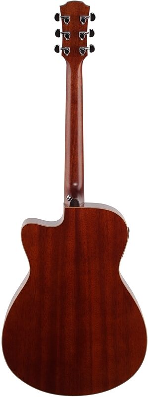 open zoom image for Yamaha AC1M Acoustic-Electric Guitar, Tobacco Brown Sunburst, Full Straight Back