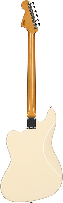 open zoom image for Fender Vintera III Early '60s Bass VI Electric Bass, 6-String, with Rosewood Fingerboard (and Gig Bag), Olympic White, Open Box (Very Good), Full Straight Back