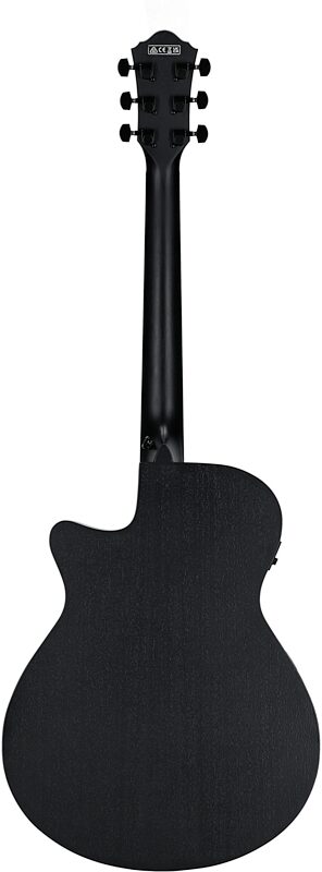 open zoom image for Ibanez AEG621 Acoustic-Electric Guitar, Black Out, Full Straight Back