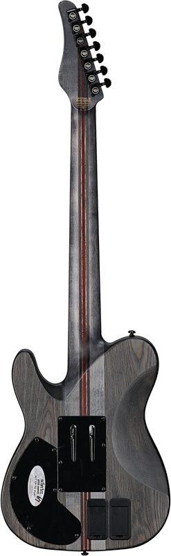 open zoom image for Schecter PT-7 FR-S SLS Elite Evil Twin Electric Guitar, 7-String, Satin Black, Full Straight Back
