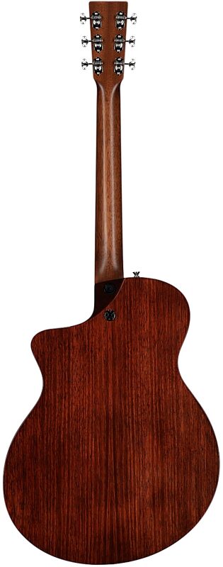 open zoom image for Martin SC-13E Modern Acoustic-Electric Guitar (with Soft Case), Mezcal Burst, Full Straight Back