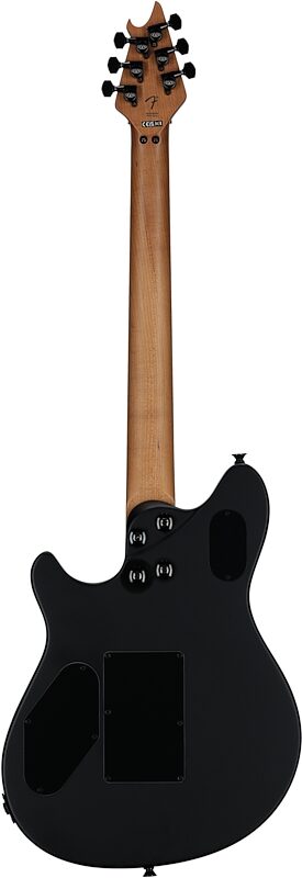 open zoom image for EVH Eddie Van Halen Wolfgang Special Electric Guitar (with Gig Bag), Stealth Black, Ebony Fretboard, Full Straight Back