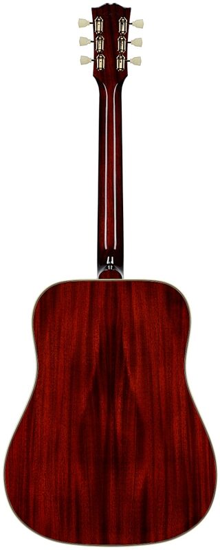 open zoom image for Epiphone Inspired by Gibson Custom 1960 Hummingbird Acoustic-Electric Guitar, Left-Handed (with Case), Cherry Sunburst, Full Straight Back
