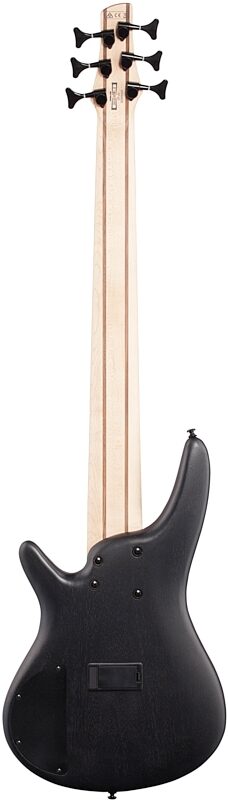 open zoom image for Ibanez SR306E Electric Bass, 6-String, Weathered Black, Full Straight Back