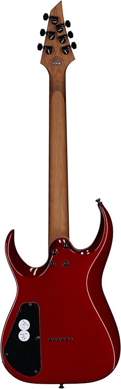 open zoom image for Jackson Pro Series Signature Misha Mansoor Juggernaut HT6 Electric Guitar, Caramelized Maple Fingerboard, Red Crystal, Open Box (Very Good), Full Straight Back