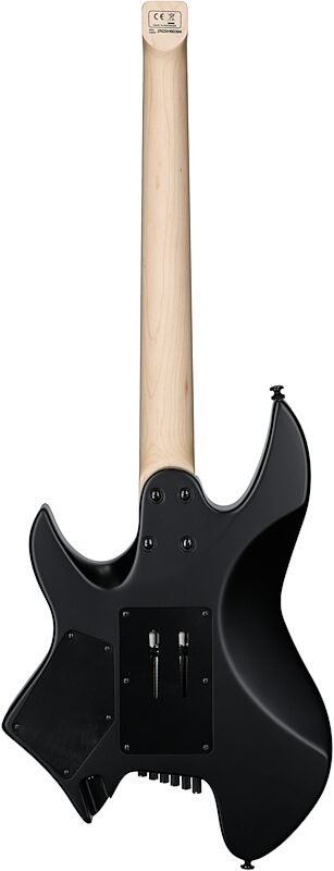 open zoom image for Sire Larry Carlton X6 Headless Electric Guitar (with Gig Bag), Black Satin, Full Straight Back
