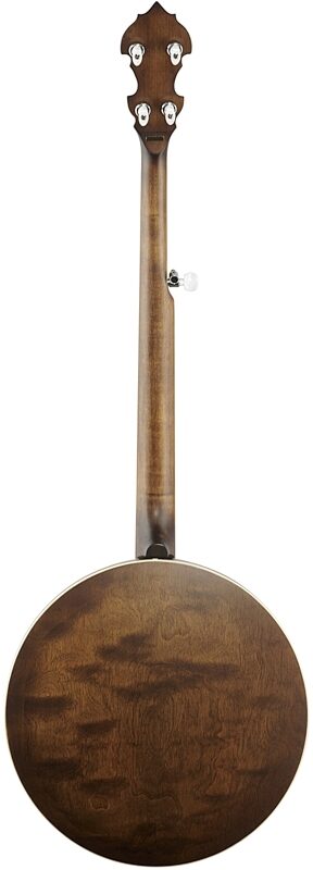 open zoom image for Gold Tone OB-150 Resonator Banjo (with Case), Orange Blossom, Full Straight Back