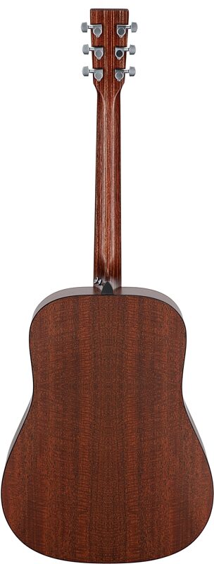 open zoom image for Martin D-X1E Mahogany Acoustic-Electric Guitar (with Gig Bag), New, Full Straight Back