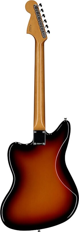 open zoom image for Fender Vintera III Mid 60s Jaguar Electric Guitar (with Gig Bag), 3-Color Sunburst, Rosewood Fretboard, Full Straight Back