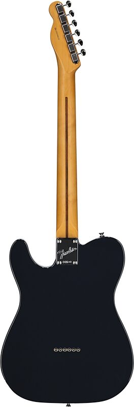 open zoom image for Fender American Professional Classic Telecaster Electric Guitar, Rosewood Fingerboard (with Gig Bag), Faded Black, Full Straight Back