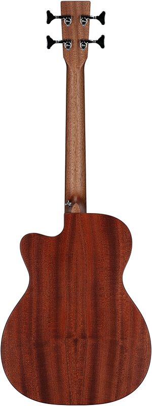 open zoom image for Martin 000C Junior E Acoustic-Electric Bass (with Soft Case), Burst, Full Straight Back